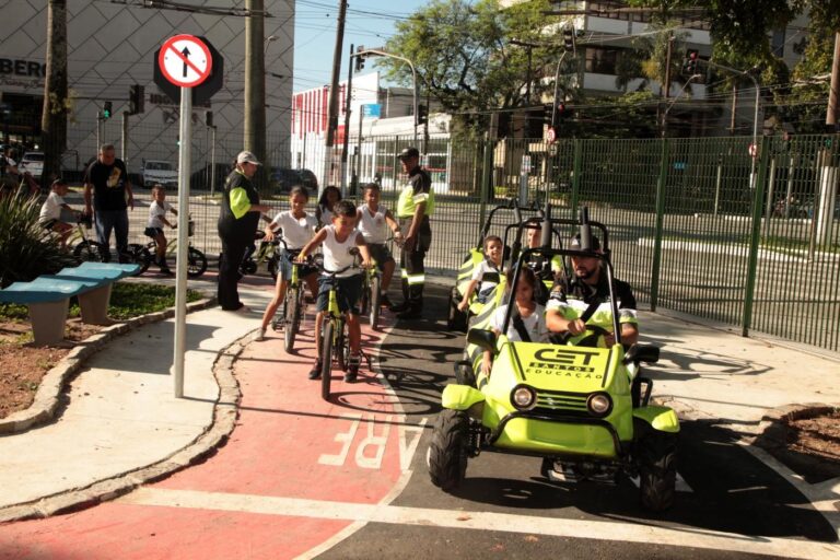 Minicidade do Trânsito em Santos oferece programação especial para crianças nas férias