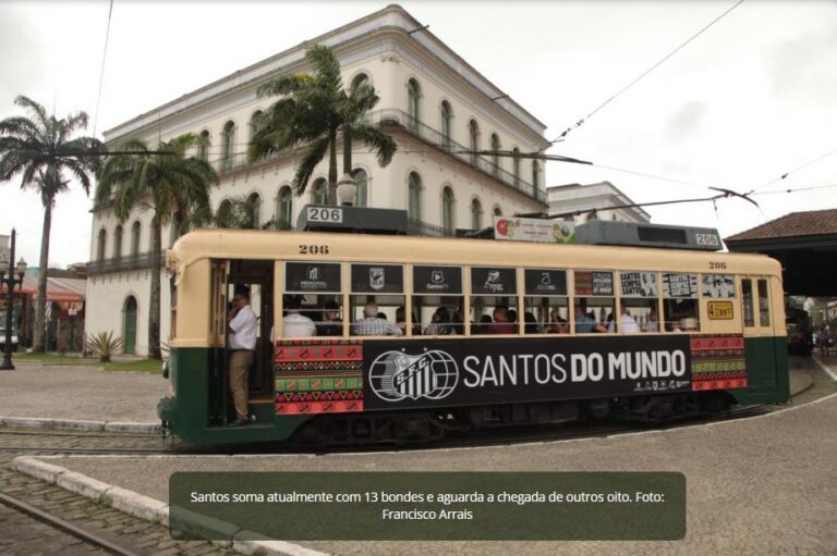 Linha de Bonde de Santos comemora 25 anos